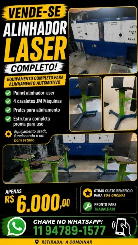 Máquina de alinhamento laser 