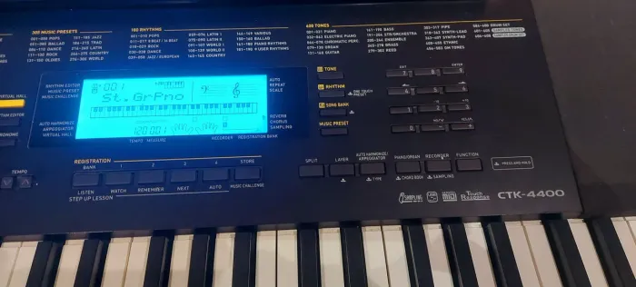 Teclado CASSIO CTK 4400