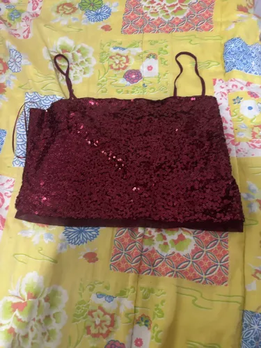Blusa paetê 