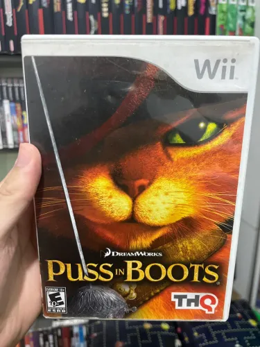 Gato de Botas para nintendo wii