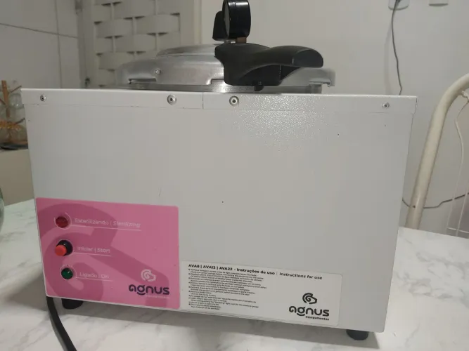 Autoclave AVA8 Agnus Esterilização para Manicure