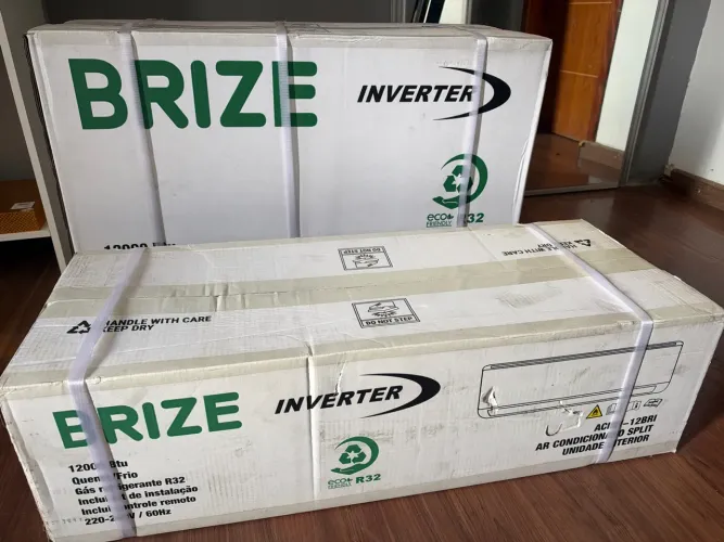 Ar Condicionado Brize Inverter 12.000 BTUs Quente e Frio Novo na Caixa Lacrado