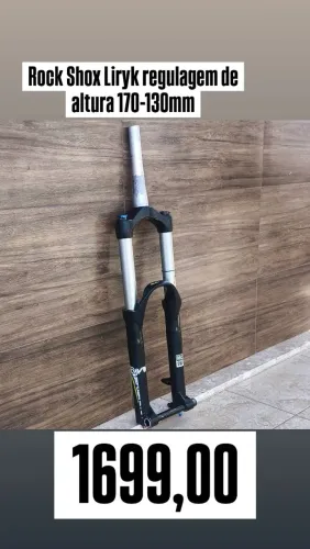 Suspensão Rock Shox Liryk revisada