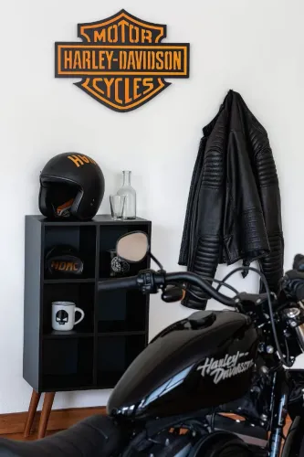 Placa Decorativa Harley Davidson