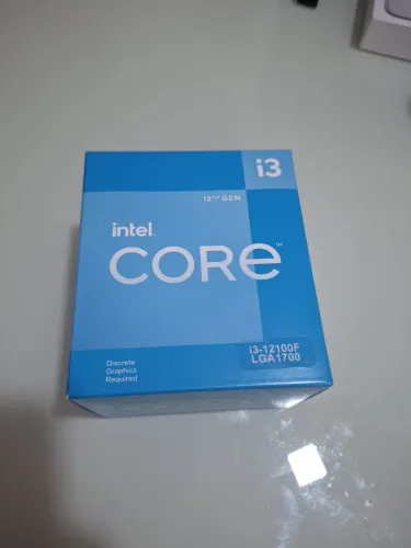 Processador Intel Core i3-12100F 3.3GHz 4.3GHz Turbo 12ª Geração LGA1700