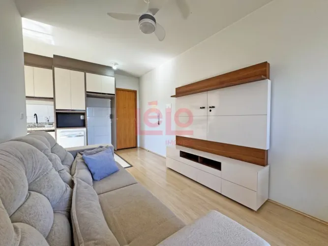 Apartamento mobiliado de dois quartos