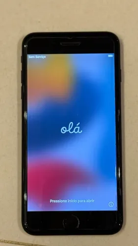 iPhone 7 Plus na caixa original com todos os acessórios + capinha protetora grátis