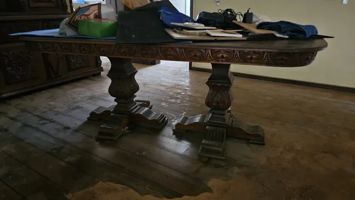 MESA DE MADEIXA 6 LUGARES EXPANSIVA ATÉ 8