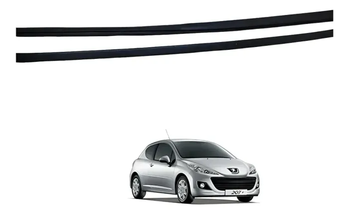 Pestana Porta Dianteira Direita Borracha Vedação Peugeot 207 2007 A 2012