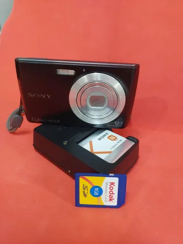 Câmera Sony Cyber-Shot W510 funcionando