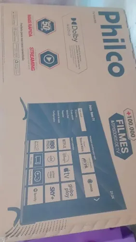 Televisão Philco 50 polegadas novinha ainda nem tirei da caixa, tenho o recibo dela