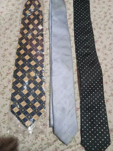 Trio de gravatas.