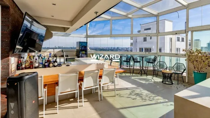 Cobertura com 4 quartos, 3 suítes, varanda gourmet, piscina, churrasqueira, lazer completo
