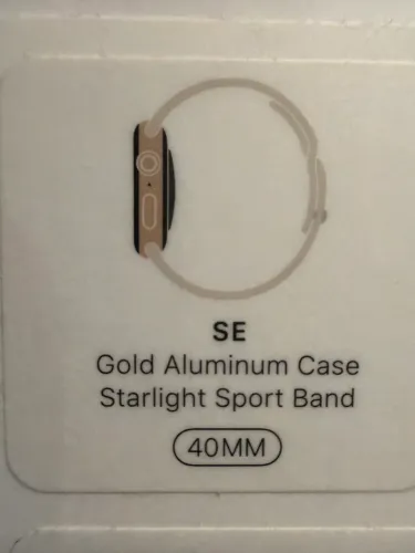 Apple Watch SE Gold
