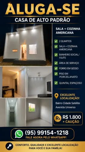 Aluga-se casa