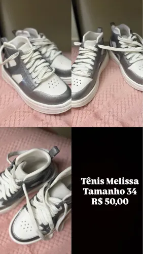 Combos de Sapatos Tamanho 34 - EM ÓTIMO ESTADO