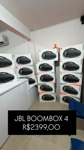 JBL BOOMBOX 4 LACRADA E NOTA FISCAL