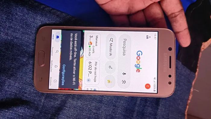 Celular j5 pro quebra galho funcionando perfeitamente