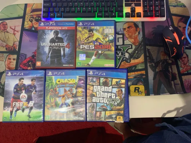 Vende-se jogos de ps4 