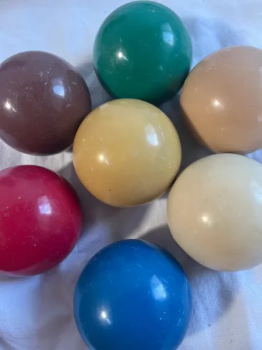 7 bolas de bilhar