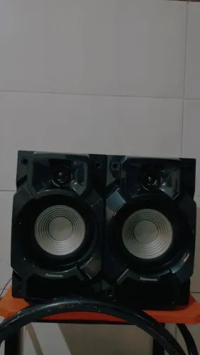 1 Caixa Som Panasonic Akx 450 W Potencia Funcionando