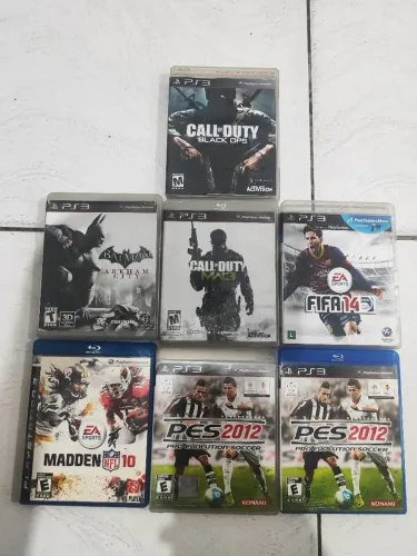 Lote de jogos ps3