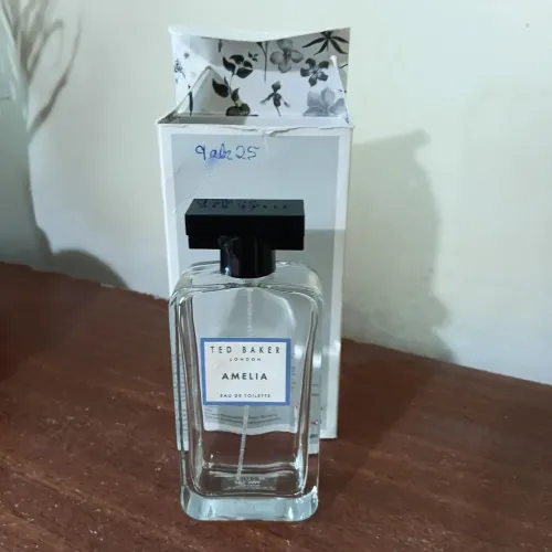 frasco Vazio Perfume Amelia Ted Baker 100ml + Caixa original