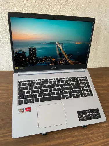 Notebook Acer Ryzen 7 / Radeon 550X /8GB RAM / 512GB SSD / Tela 15.6? FullHD IPS