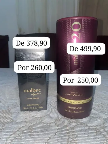 Vendo perfume Malbec