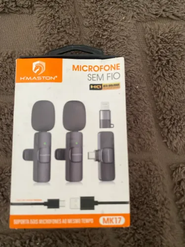 Microfone sem fio H?MASTON 