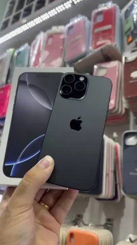 iPhone 16 Pro Max Preto 256GB C/Caixa Bateria 94% Loja Fisica Promoção 
