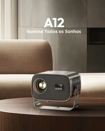 Projetor Vevshao A12 Android 11.0 Wifi 6 4k 1080p 350 Ansi