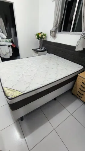 Cama Box com Colchão Ortobom 