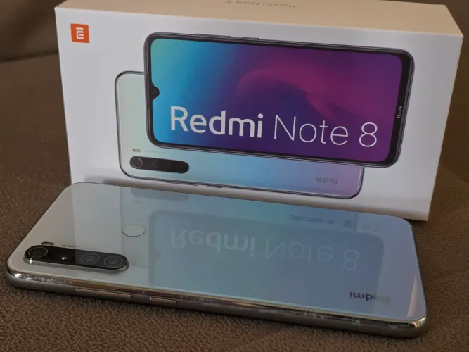 Xiaomi Redmi Note 8 64GB 4GB RAM + Carregador 33W - Ótimo Estado