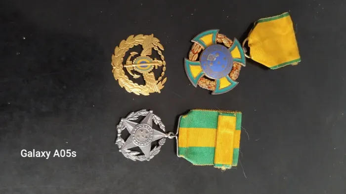 Raridades de Faleristica, históricas em esmalte e metal.