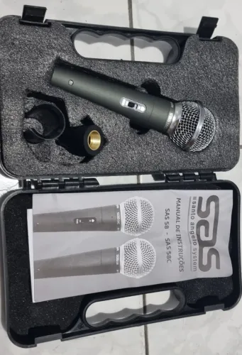 MICROFONE PROFISSIONAL SANTO ANGELO SAS58C