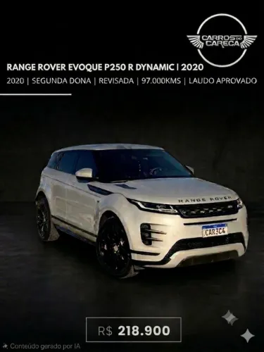 Land Rover Range Rover EVO SE SI4 R-DYN. 2.0 Flex Aut. 2020