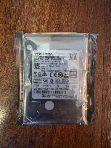 HD SATA 1TB Toshiba LACRADO, p notebook, videogame
