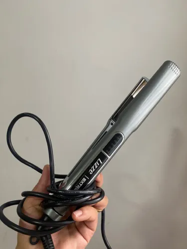 Prancha de Cabelo Lizze Extreme Profissional Cinza 127V