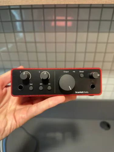 Focusrite Scarlett Solo 4th