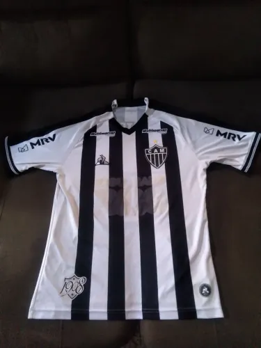 Camisa Atlético MG temporada 2020 original Le Coq Sportif tamanho G,patrocínio soltou