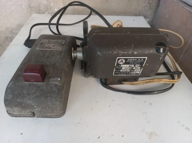Motor antigo Máquina de costura arno 