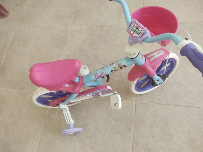 Bicicleta Barbie aro 12