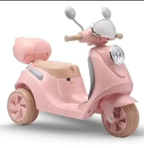 Moto eletrica infantil rosa
