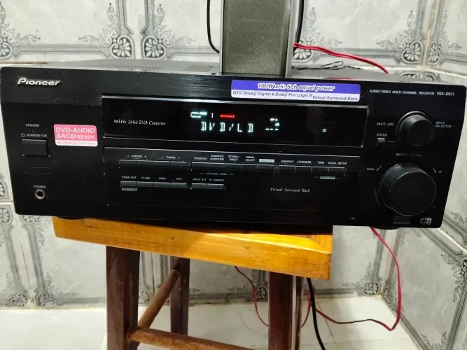 Pioneer funcionando somente um canal frontal não enviou lembrando não fasso enviou