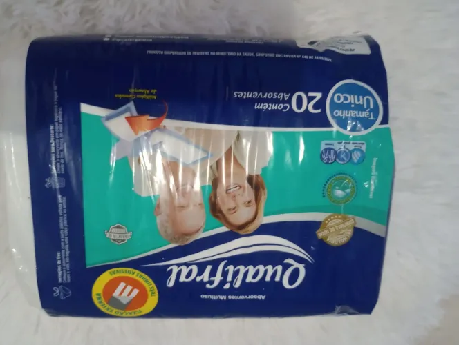 Absorvente geriátrica Tam único com 20 unidades nova