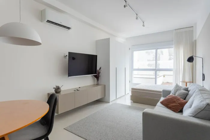 Studio mobiliado de 35m² próximo à UFSC | Studio Vêneto