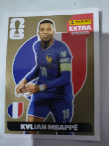 MBAPPÉ Figurinha Legend Dourada - Panini - Copa 2026
