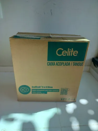 Caixa acoplada Celite novo ( Na caixa)