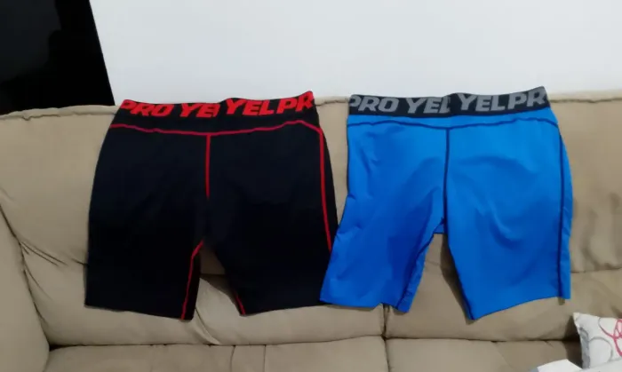 Bermudas e short Hulk G sem uso 